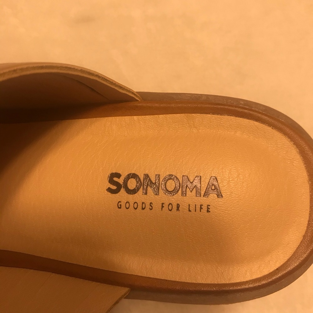 Sonoma brown Slip on Sandals - Picture 5 of 8
